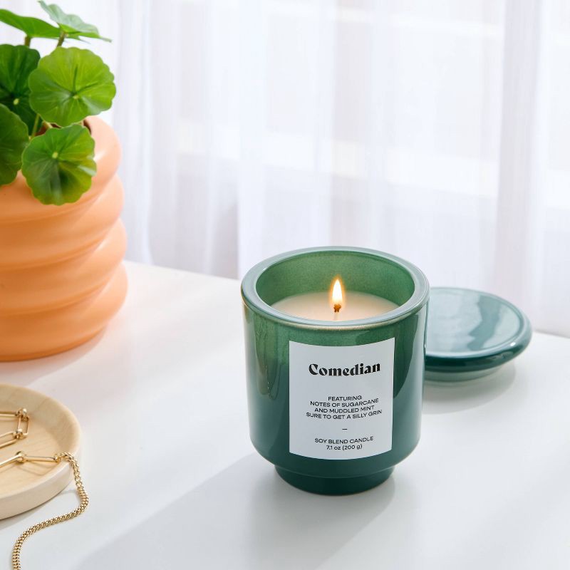 slide 2 of 3, Lidded Jar Candle Comedian 7.1oz - Room Essentials™, 7.1 oz