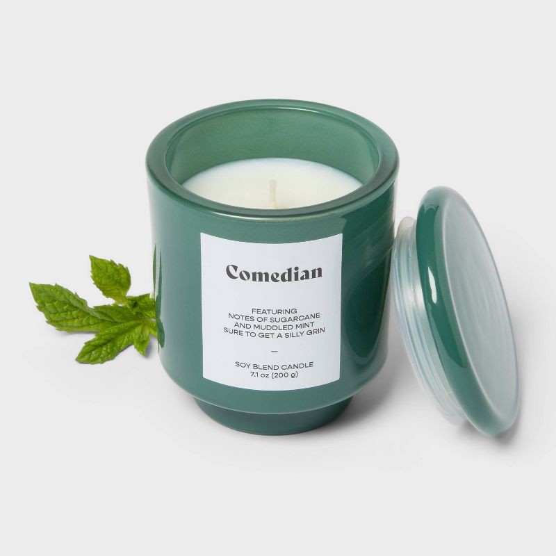 slide 3 of 3, Lidded Jar Candle Comedian 7.1oz - Room Essentials™, 7.1 oz