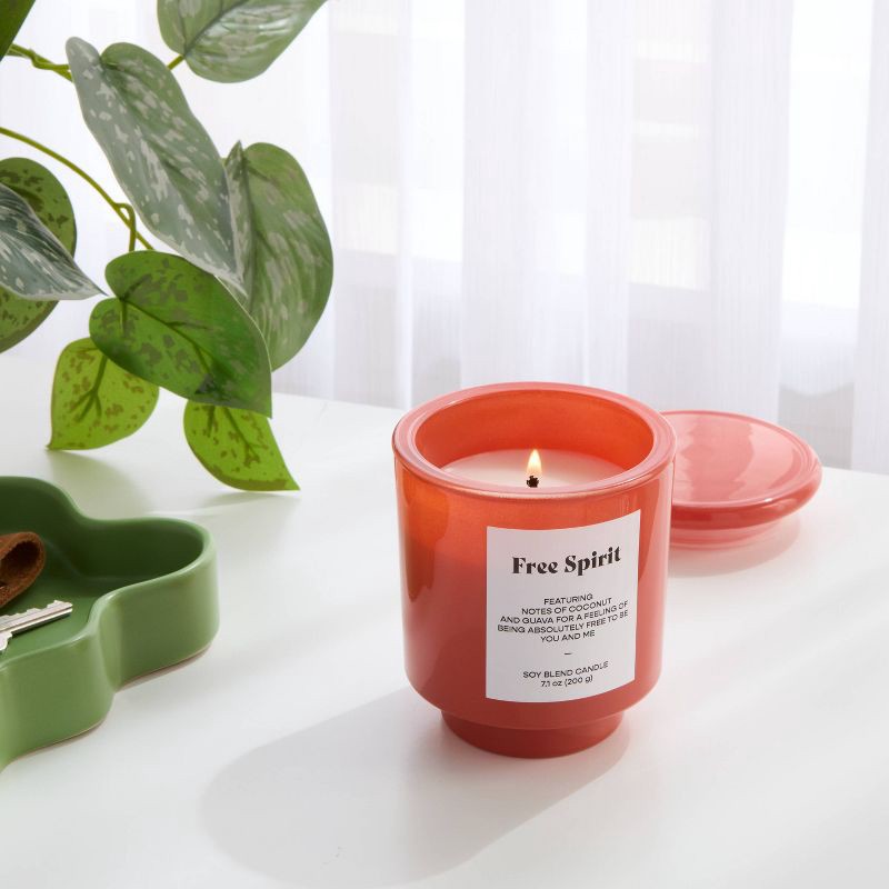 slide 2 of 3, Lidded Jar Candle Free Spirit 7.1oz - Room Essentials™, 7.1 oz