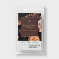 2.5oz Wax Melts Smoked Cinnamon and Hickory 6ct - Threshold™