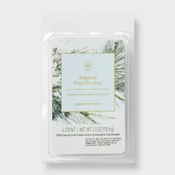6ct Wax Melts Sugared Pine Needles 2.5oz - Threshold™