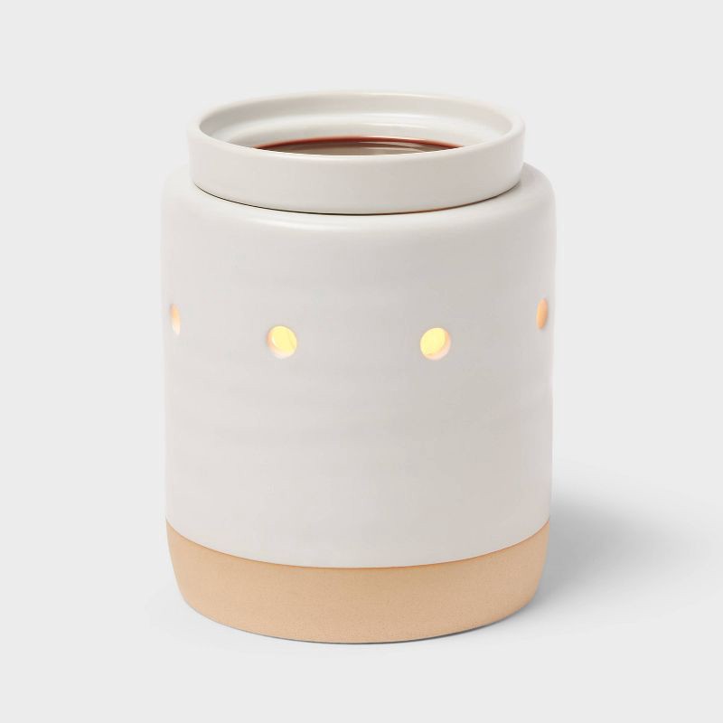 slide 3 of 3, 12ct Cozy Wax Melt 2.4oz Cookie Exchange Sugared Pine Needles Smoked Cinnamon and Hickory - Threshold™, 12 ct, 2.4 oz