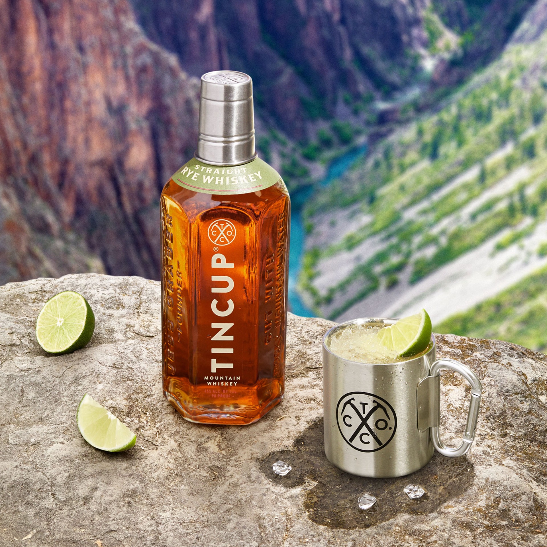 slide 7 of 8, Tincup Mountain Straight Rye Whiskey 750 ml, 750 ml