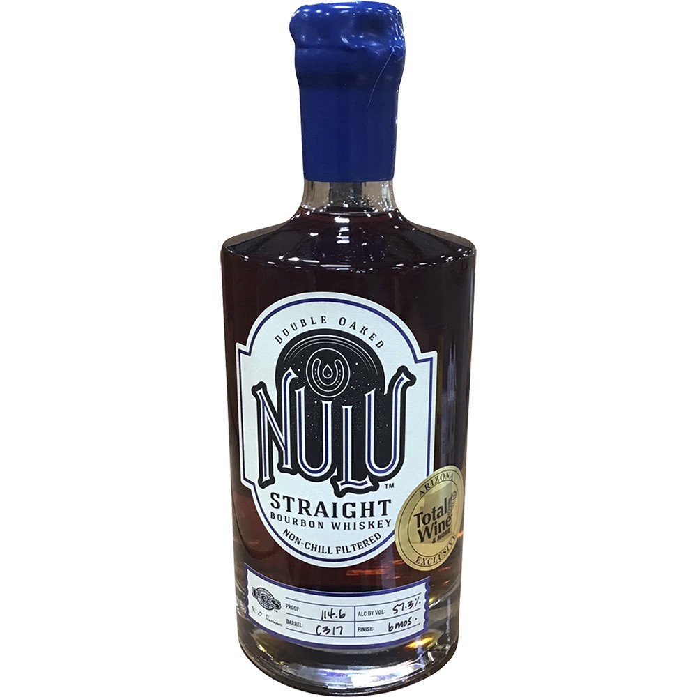 slide 1 of 1, Nulu Double Oaked 6 Yr Brbn Brlsel, 750 ml