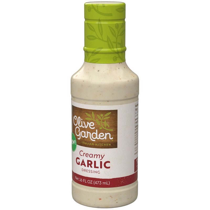 slide 2 of 5, Olive Garden Creamy Garlic Salad Dressing - 16 fl oz, 16 fl oz