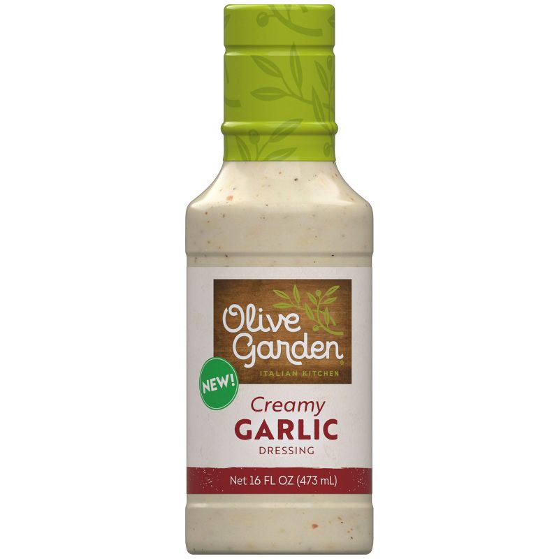 slide 1 of 5, Olive Garden Creamy Garlic Salad Dressing - 16 fl oz, 16 fl oz