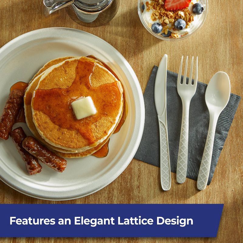 slide 2 of 5, Hefty Ecosave Compostable Cutlery - 24ct, 24 ct