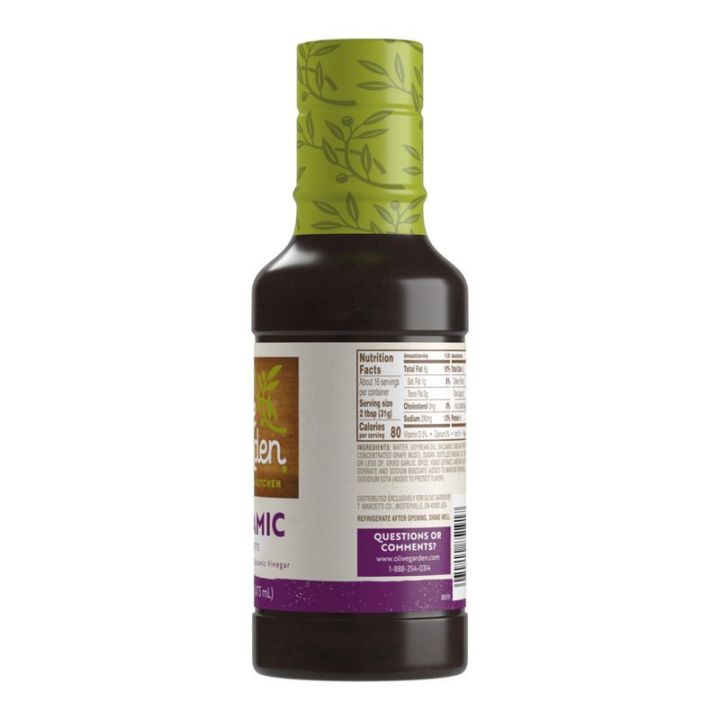 slide 5 of 7, Olive Garden Balsamic Vinaigrette Salad Dressing - 16 fl oz, 16 fl oz