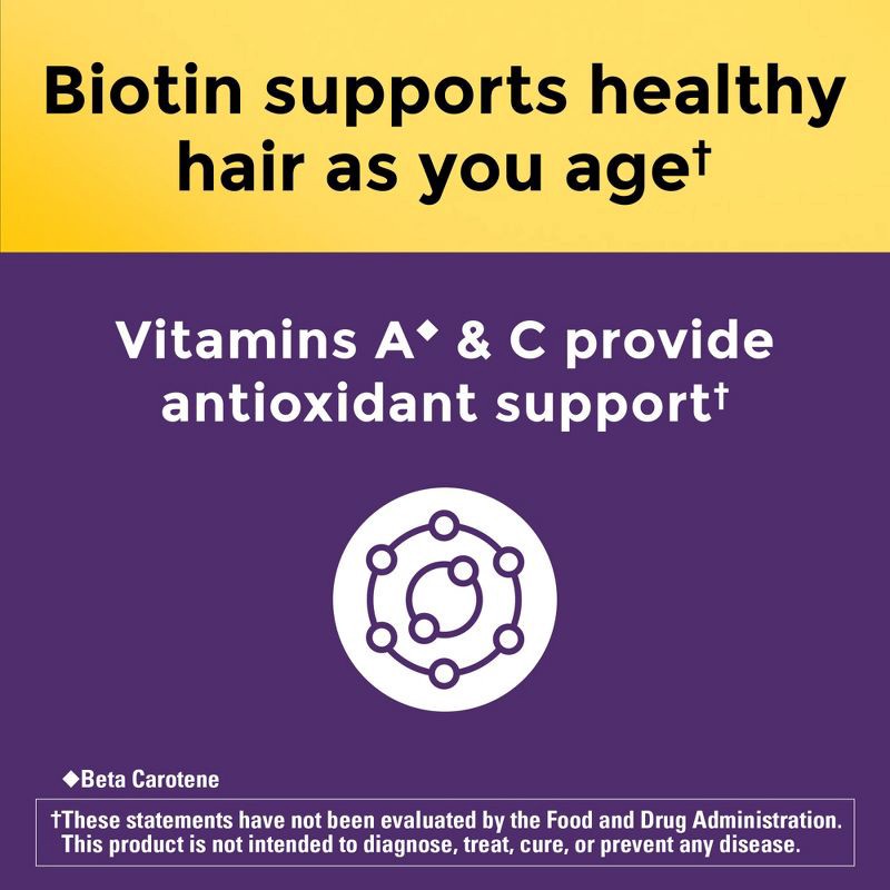 slide 5 of 10, Nature Made Hair Growth Complex with Lustriva Softgels - 30ct, 30 ct