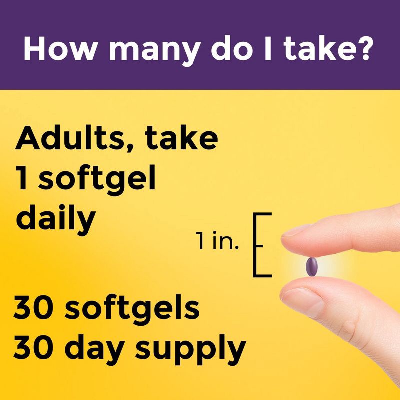slide 7 of 10, Nature Made Hair Growth Complex with Lustriva Softgels - 30ct, 30 ct
