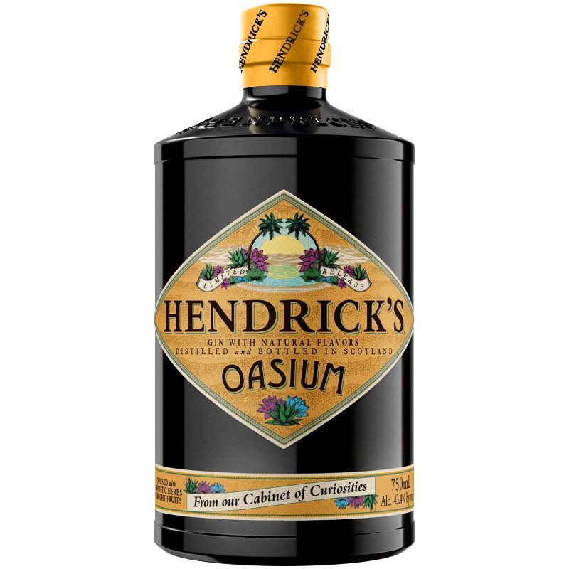 slide 1 of 7, Hendrick's Oasium Gin - 750ml Bottle, 750 ml