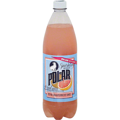 slide 2 of 2, Polar Pink Grapefruit Dry Sparkling Beverage - 33.8 fl oz, 33.8 fl oz