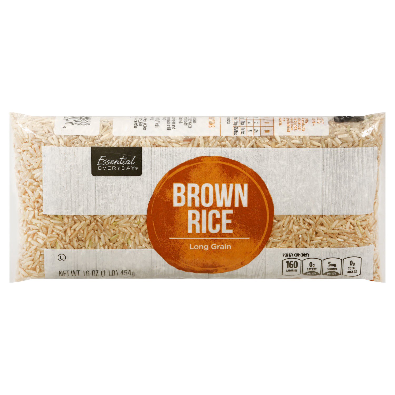 slide 1 of 1, Essential Everyday Brown Rice, 16 oz