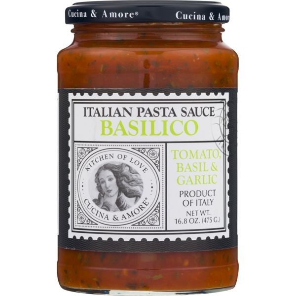 slide 1 of 1, Cucina & Amore Tomato Basil Italian Pasta Sauce, 