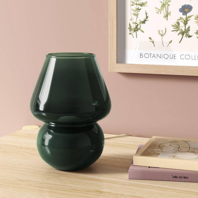 slide 3 of 4, Dome Mushroom Novelty Table Lamp Green - Room Essentials™, 1 ct