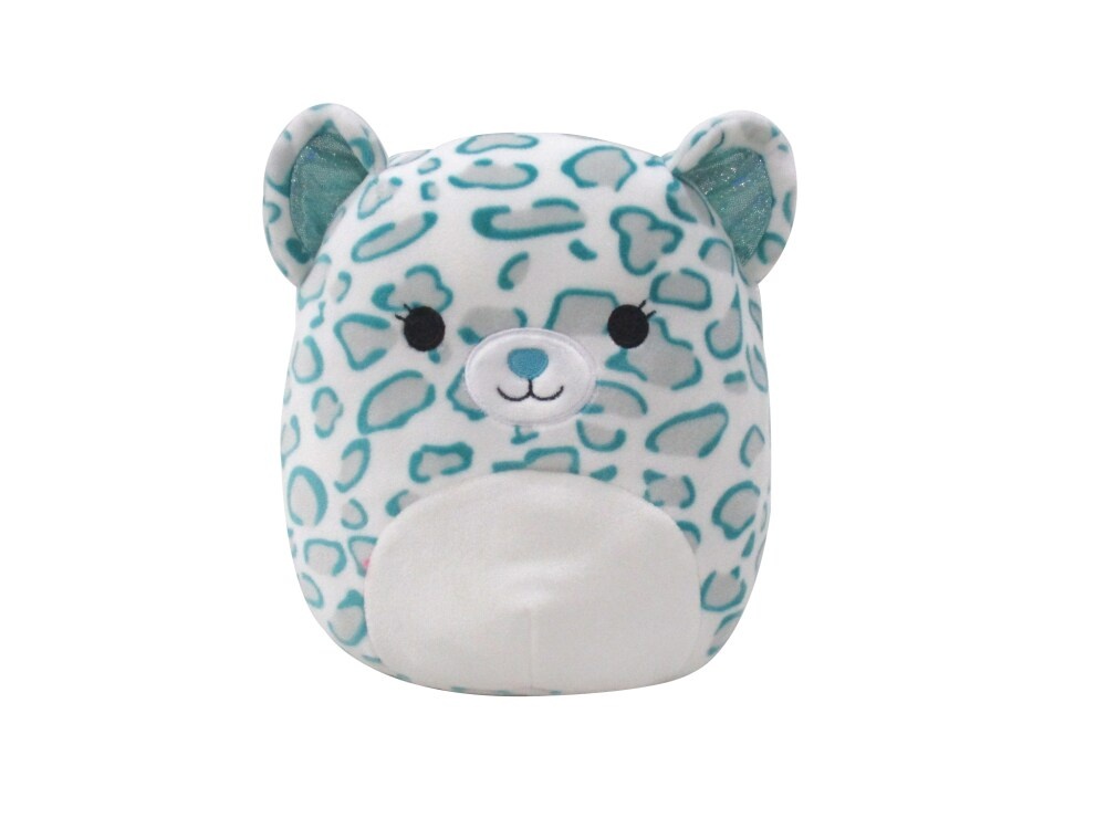 slide 1 of 1, Squishmallows Printed Cheetah Plush - Teal, 8 in