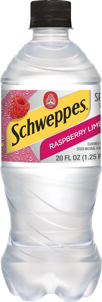 slide 6 of 9, Schweppes Sparkling Raspberry Lime Seltzer Water 20 fl oz, 20 fl oz