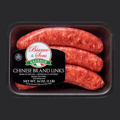 slide 1 of 1, Bianco & Sons Sausage - Chinese, 3 Count, 16 oz