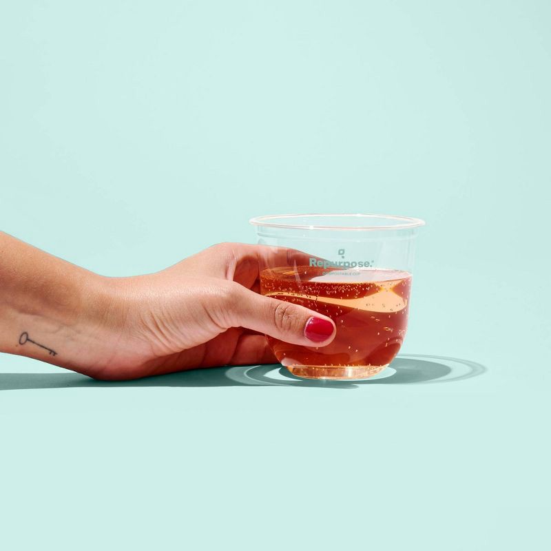 slide 2 of 5, Repurpose Compostable Stemless Disposable Cups - 12oz/20ct, 20 ct; 12 oz