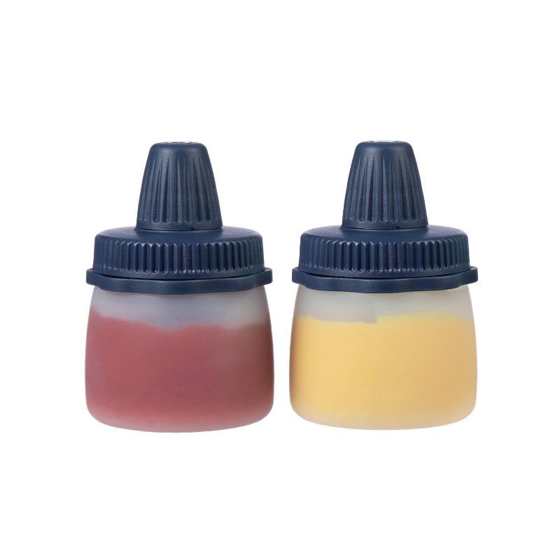 slide 3 of 7, SnapLock 2 Condiment Bottles, 1 ct