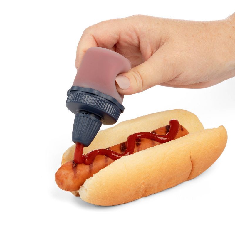 slide 6 of 7, SnapLock 2 Condiment Bottles, 1 ct