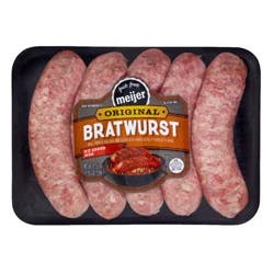 Fresh from Meijer Original Bratwurst, 19 oz