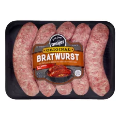 Meijer Bratwurst Sausage, Original