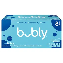 bubly Sparkling Water, Unflavored