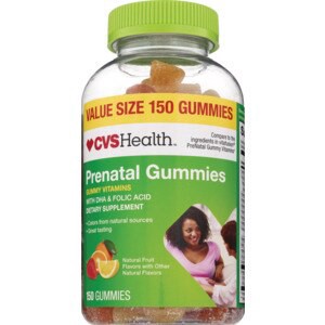 slide 1 of 1, CVS Health Prenatal With Dha & Folic Acid Gummies, 150 Ct, 1 ct