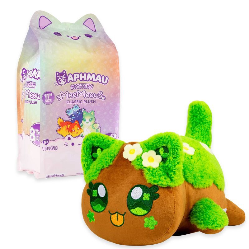 slide 8 of 10, Aphmau Elemental Mystery MeeMeow Plush, 1 ct