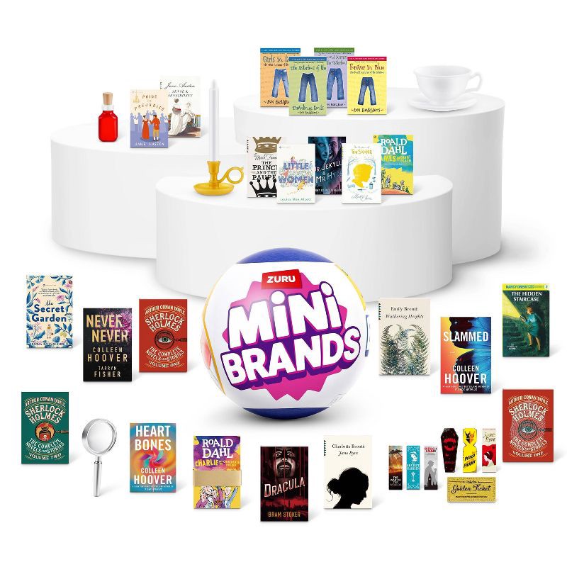 slide 2 of 10, Mini Brands Books Series 2 Capsule, 2 capsule