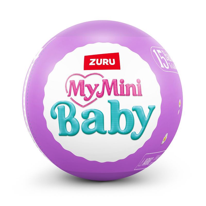 slide 2 of 8, 5 Surprise My Mini Baby Series 2: Rubber Compound Mini Figure with Accessory Pieces, 1 ct