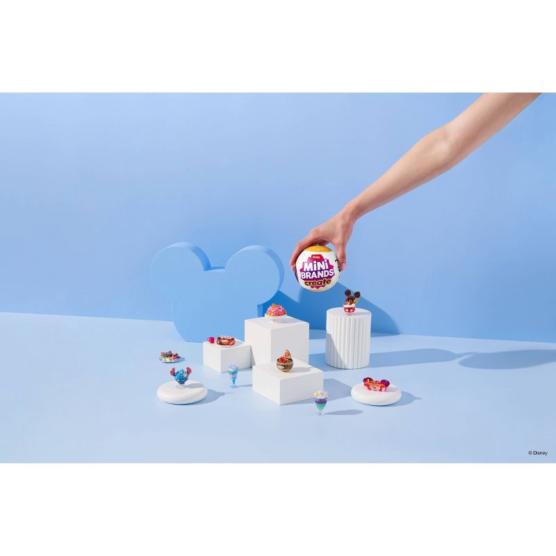 slide 9 of 10, Mini Brands Disney Create Series 1 Capsule: Includes Mini Figure, Plastic Material, 1 capsule