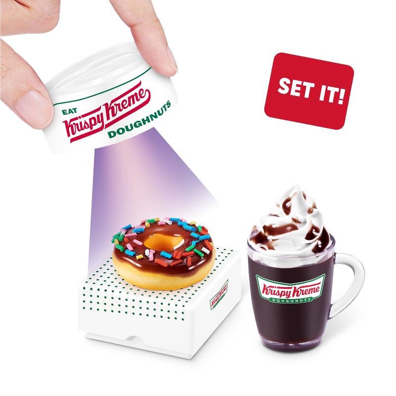 slide 6 of 10, Mini Brands Krispy Kreme Create Series 1: Plastic Mini Figure, Includes Figures, 3.74 x 3.74 x 3.74 Inches, 1 ct