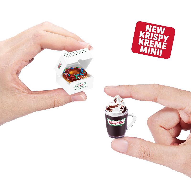 slide 7 of 10, Mini Brands Krispy Kreme Create Series 1: Plastic Mini Figure, Includes Figures, 3.74 x 3.74 x 3.74 Inches, 1 ct