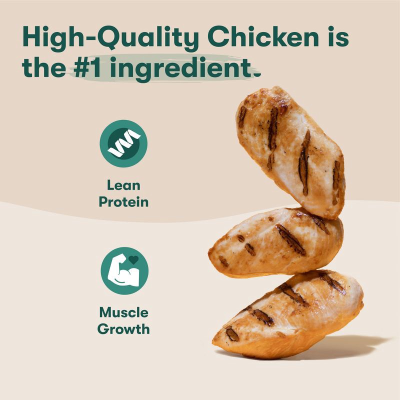 slide 5 of 10, Jinx Chicken Flavor Pate Wet Dog Food - 13oz, 13 oz