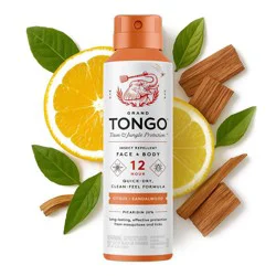 Grand Tongo DEET-Free Picaridin Insect Repellent Family Formula - Citrus + Sandalwood - 4.5oz