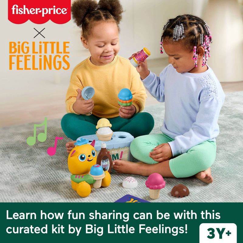 slide 3 of 6, Fisher-Price Big Little Feelings Sharing Kit: Set of Toys & Tips for Toddlers & Kids, 1 ct