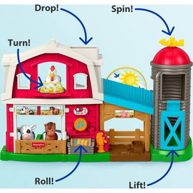 slide 5 of 6, Little People Farm Doll Playset, 1 ct