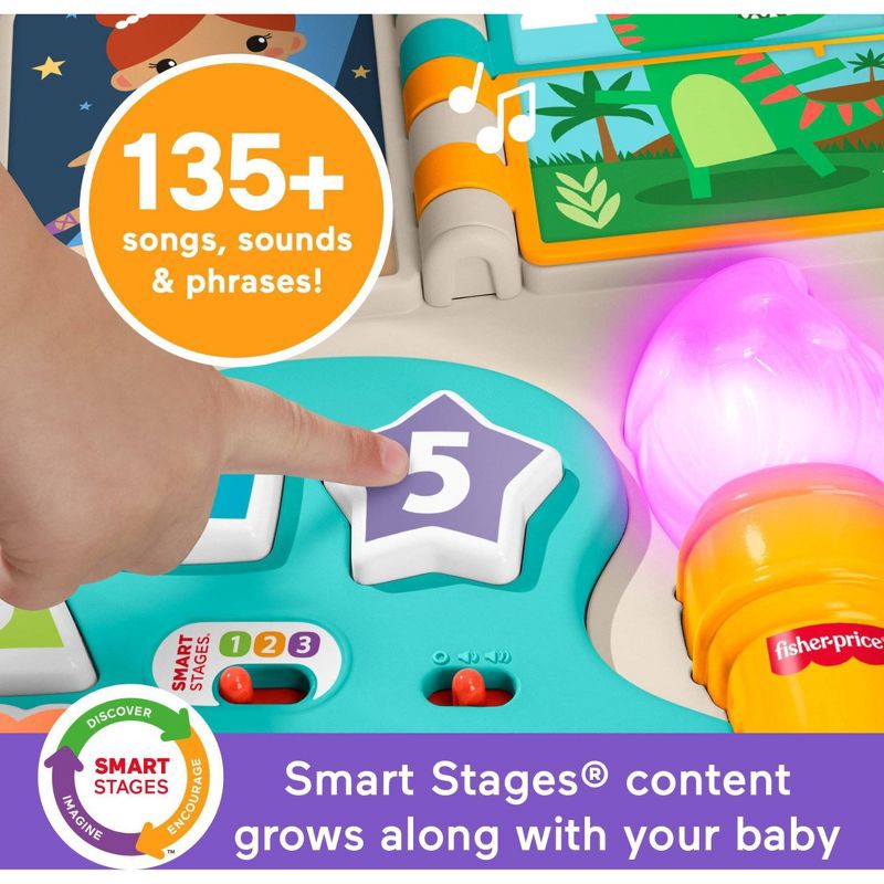 slide 3 of 6, Laugh & Learn 4-In-1 Table To Easel, 1 ct