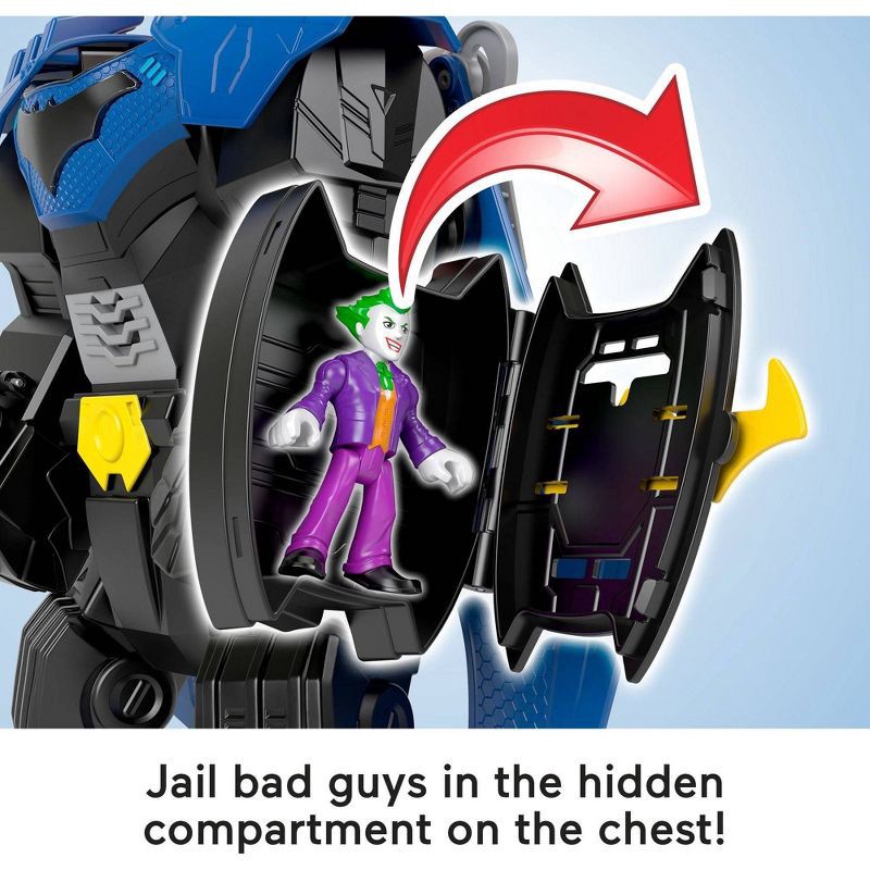 slide 5 of 6, Imaginext Batman Mech Action Figure Playset - 4pk, 4 ct