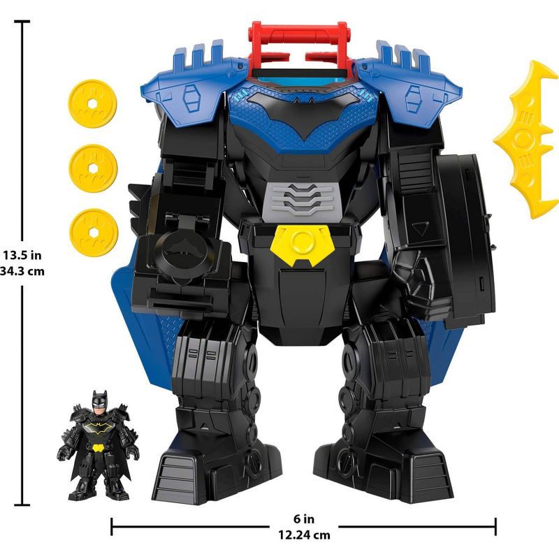 slide 6 of 6, Imaginext Batman Mech Action Figure Playset - 4pk, 4 ct