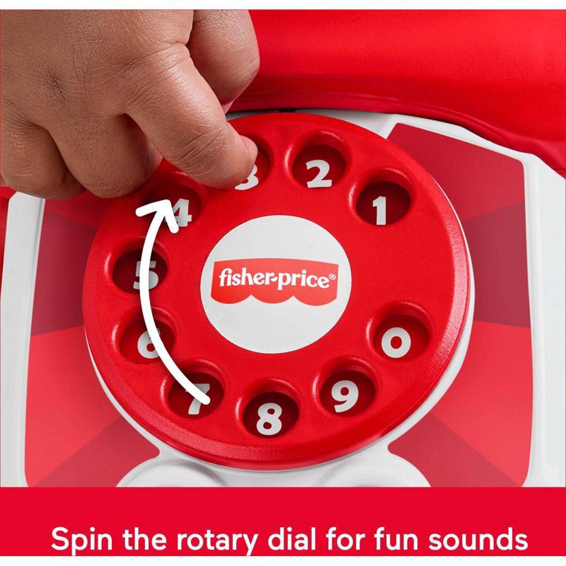 slide 3 of 6, Fisher-Price Ruby Red Chatter Phone, 1 ct