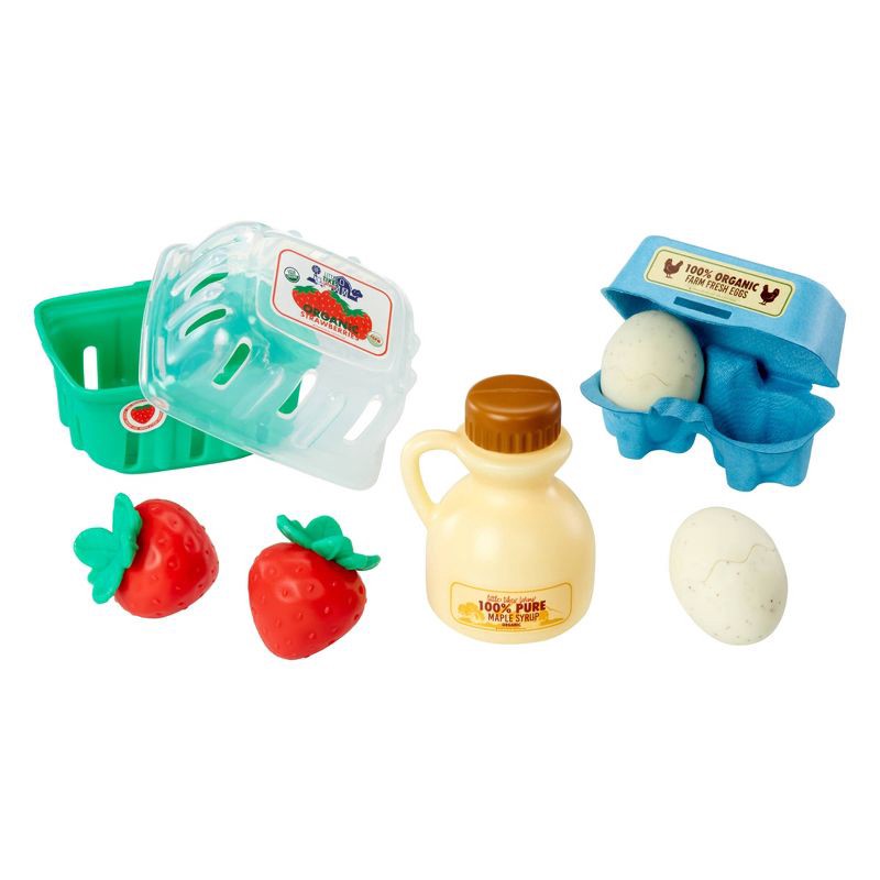 slide 6 of 8, Little Tikes Creative Chefs Waffles Kit: Pretend Housekeeping Accessories, 18-Piece Play Food & Toy Kitchens Set, 1 ct