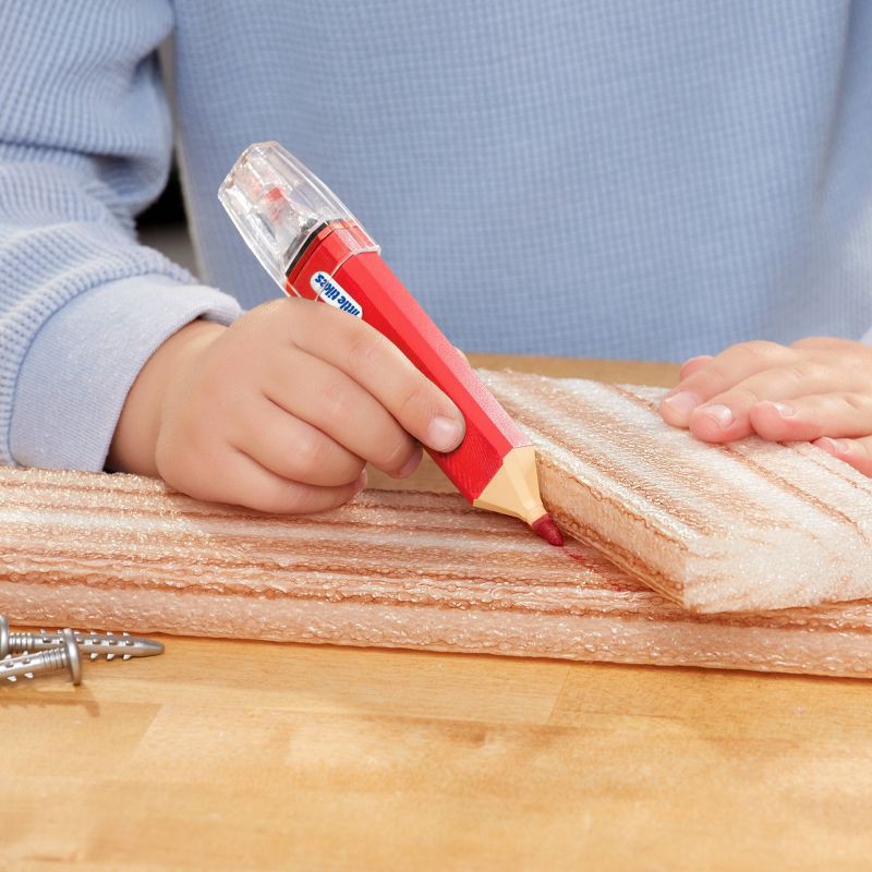 slide 4 of 7, Little Tikes Creative Construction Power Cuts Set with 6 Accessories: Educational Play Tools with Sound Effects, 1 ct