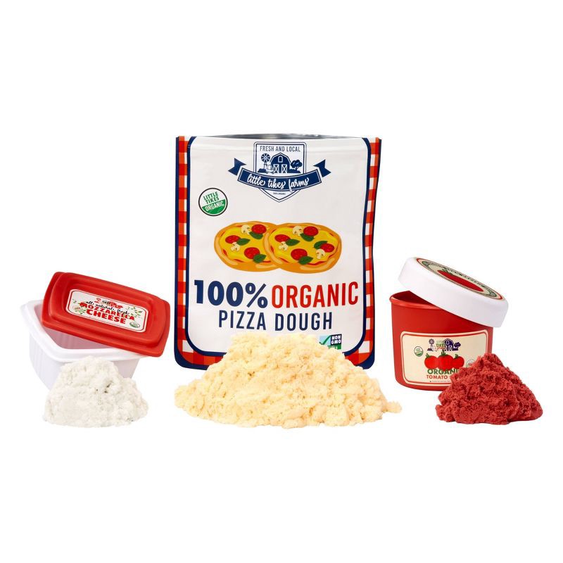 slide 2 of 6, Little Tikes Creative Chefs Pizza Kit with Special Make-It Mix Play Sand 18+ Accessories, 1 ct