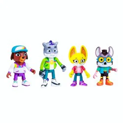 The Creature Cases Articulated Figures 4pk Window Box