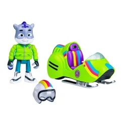 The Creature Cases Multi Terrain Motorcycle Toy Vehicle - Snow - 2pk