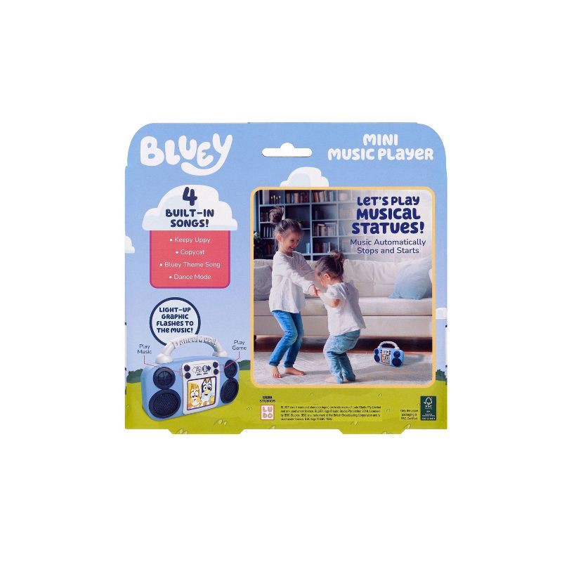 slide 5 of 8, Bluey Freeze Dance Boombox, 1 ct