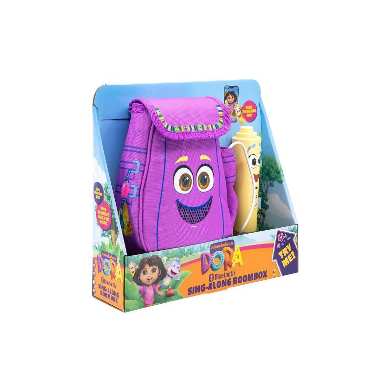 slide 6 of 8, Dora Sing-Along Boombox, 1 ct